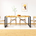 Esstisch 175X90X76 Cm Raues Massivholz Mango