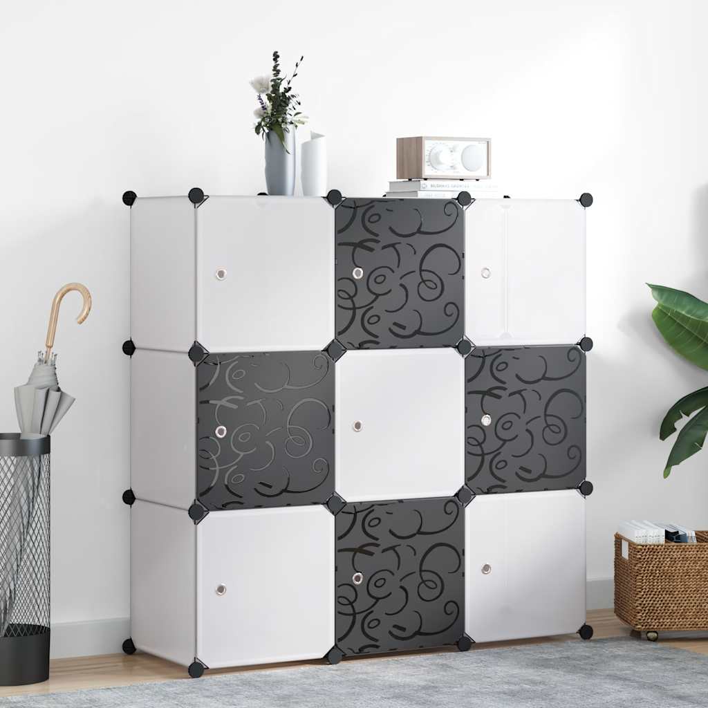Regalsystem Würfelregal Mit 9 Fächern