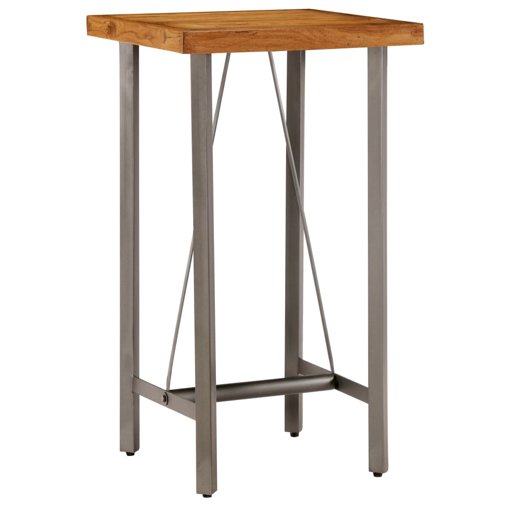 Bartisch Recyceltes Massivholz Teak