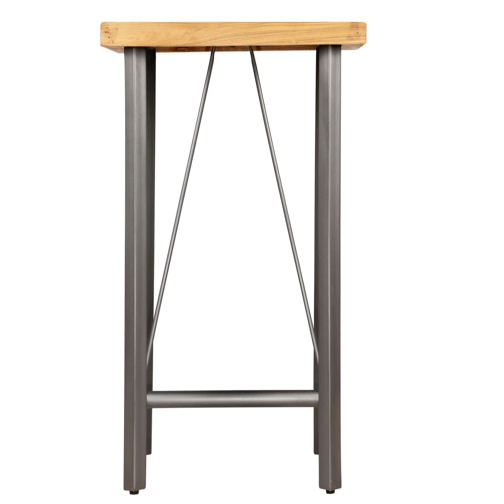Bartisch Recyceltes Massivholz Teak