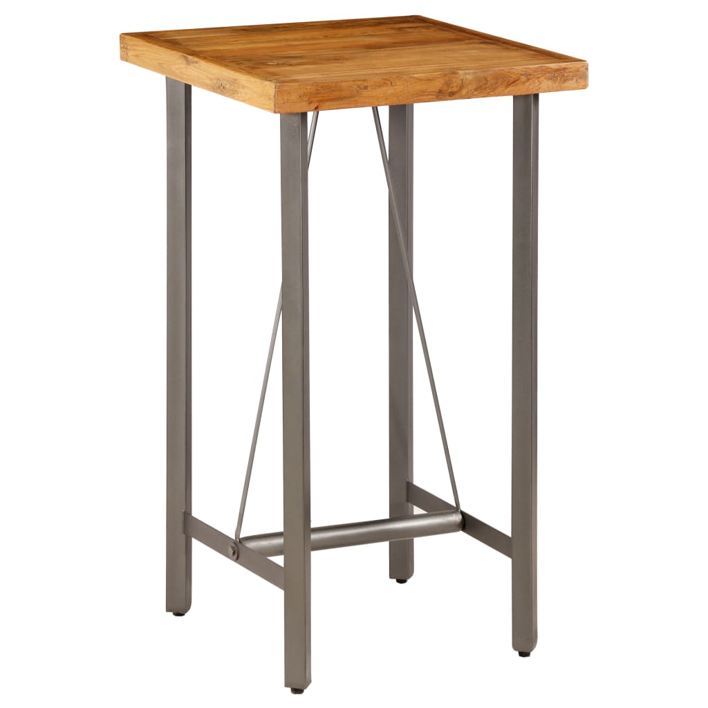 Bartisch Recyceltes Massivholz Teak