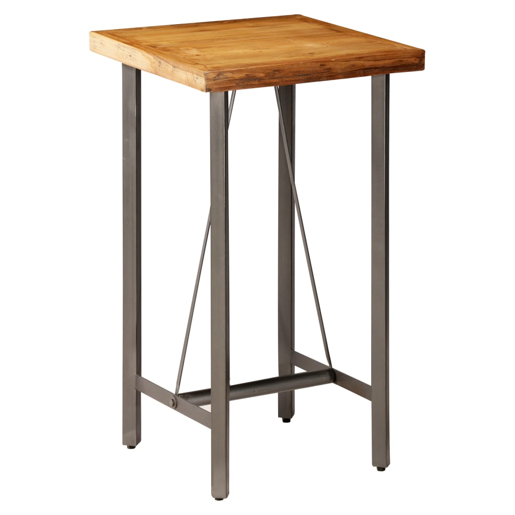 Bartisch Recyceltes Massivholz Teak