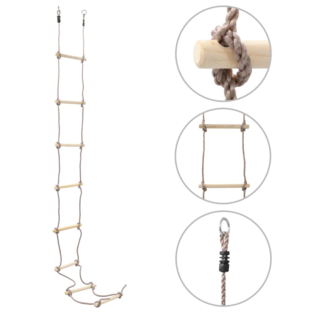 Kinder-Strickleiter 290 Cm Holz