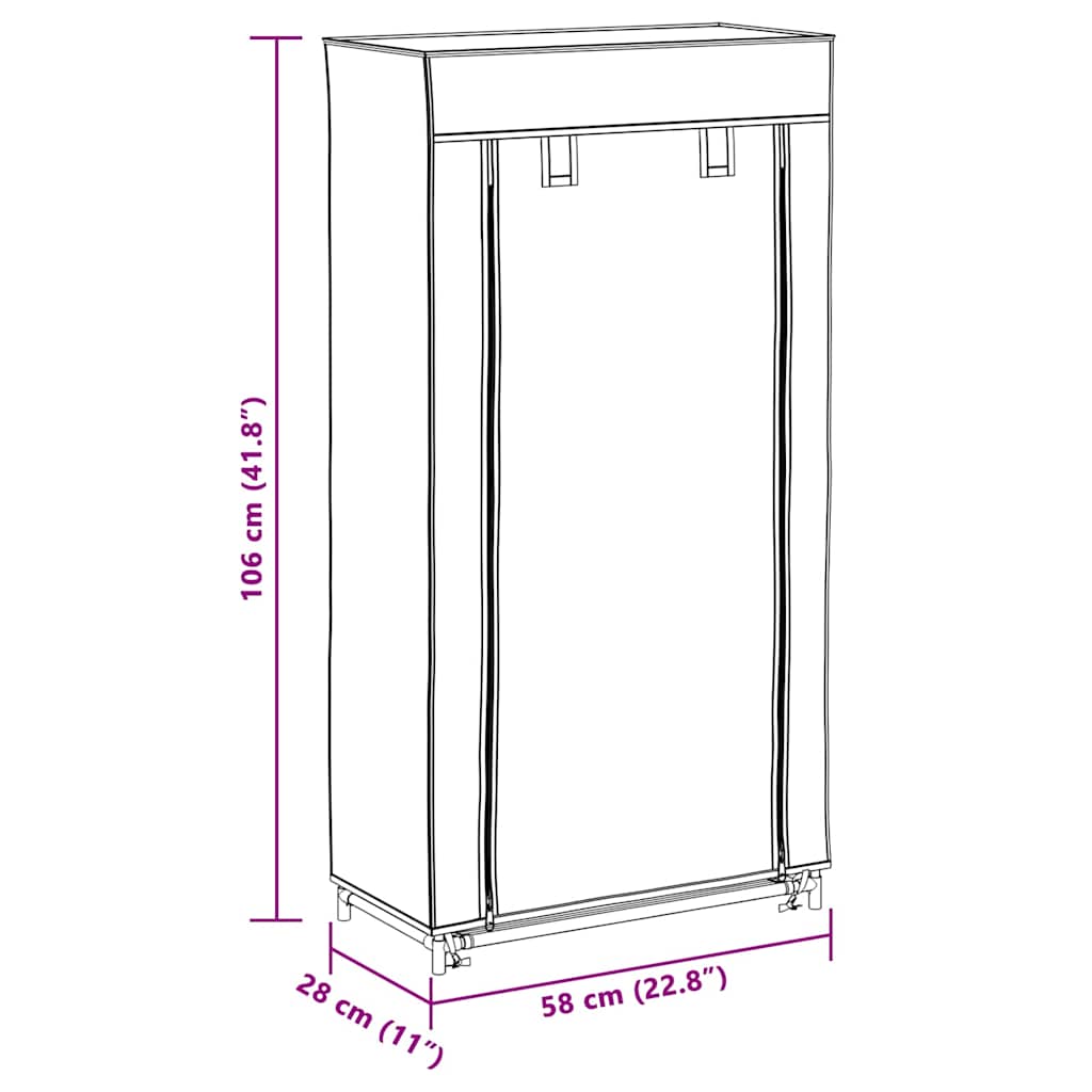Schuhschrank Schuhregal Schuhablage 5 Schicht