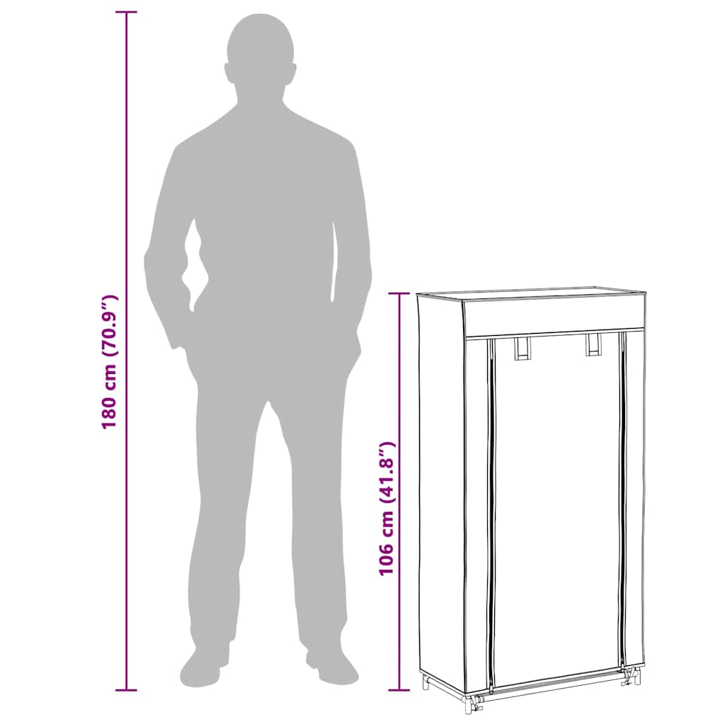 Schuhschrank Schuhregal Schuhablage 5 Schicht