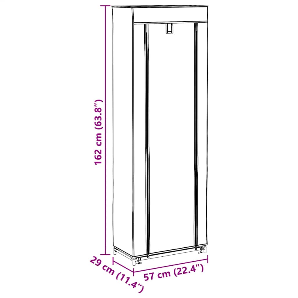 Schuhschrank Schuhregal 8 Schicht