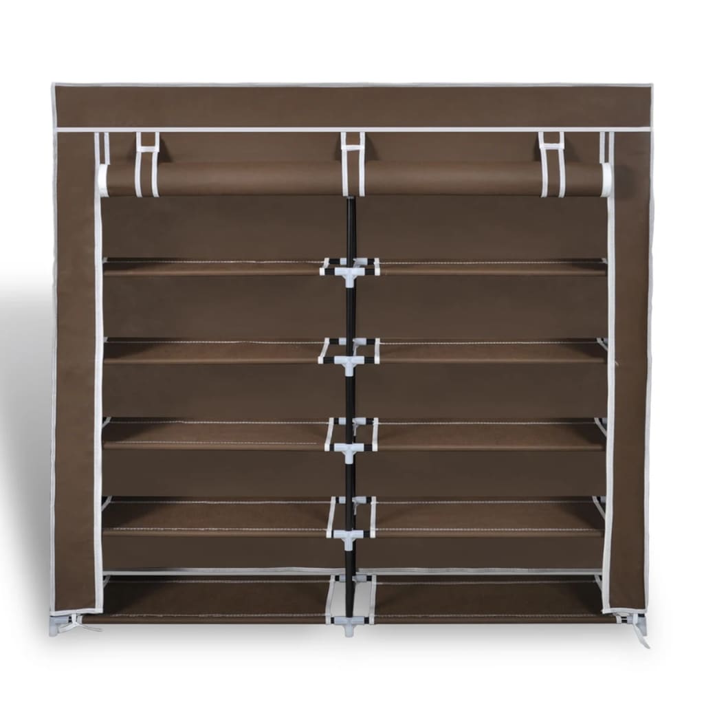 Stoff Schuhschrank Mit Abdeckung
