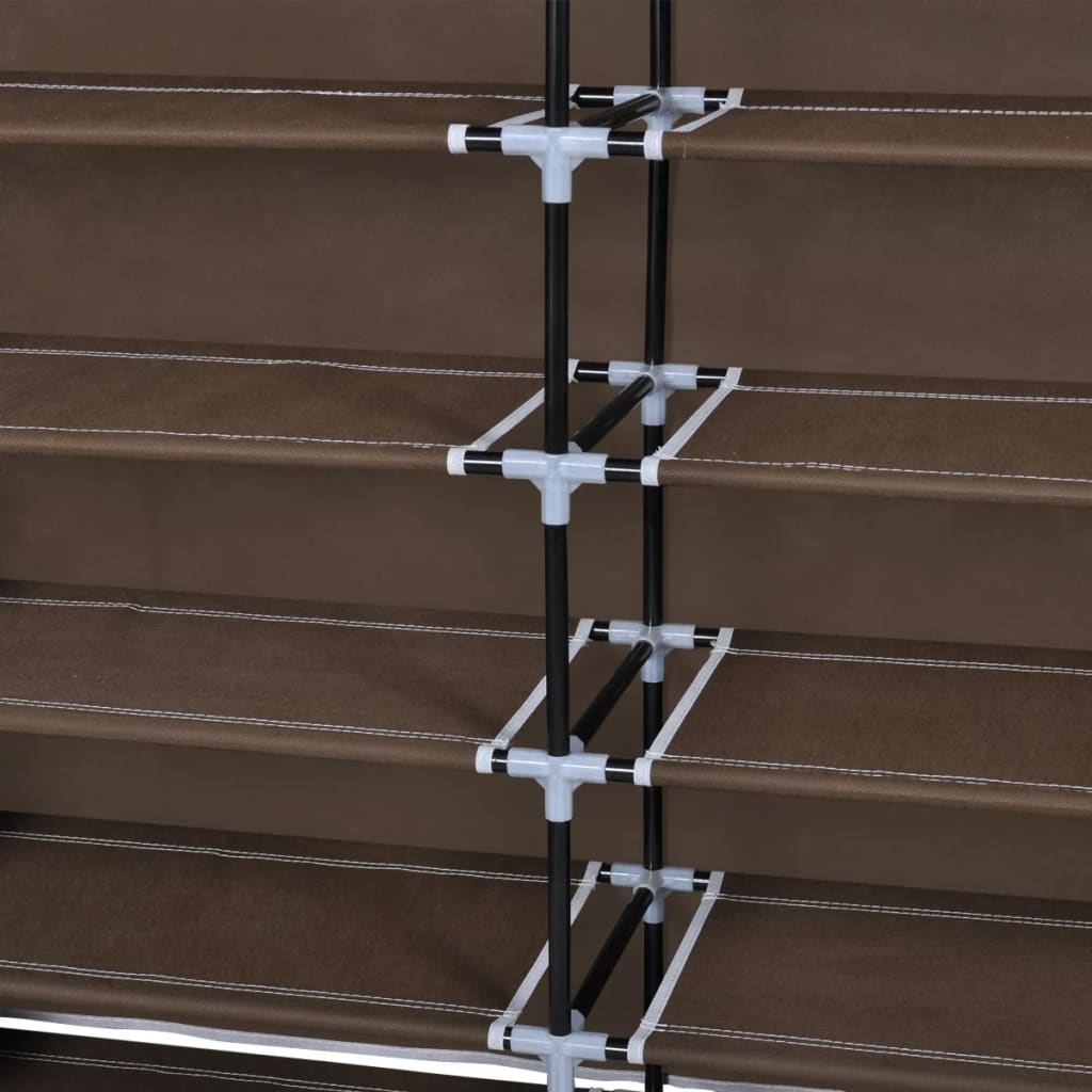 Stoff Schuhschrank Mit Abdeckung