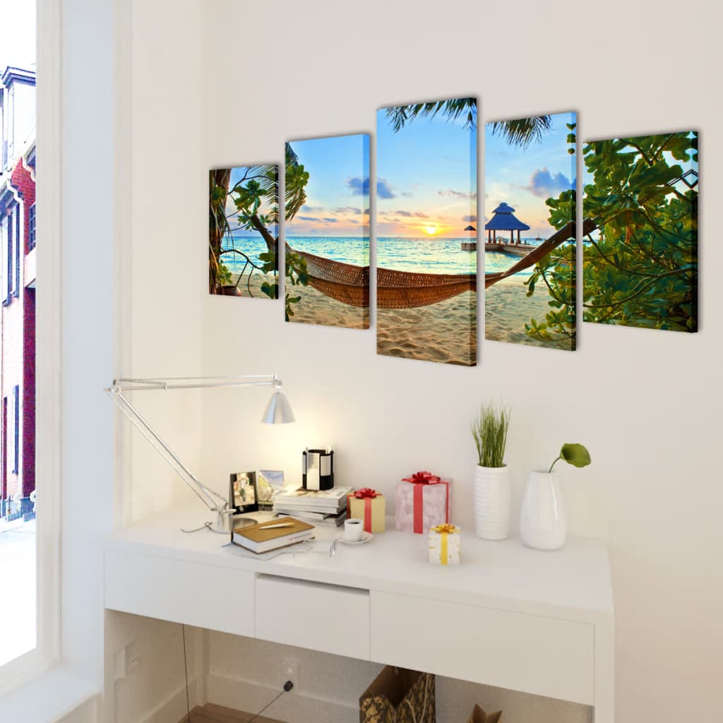 Bilder Dekoration Set Hängematte