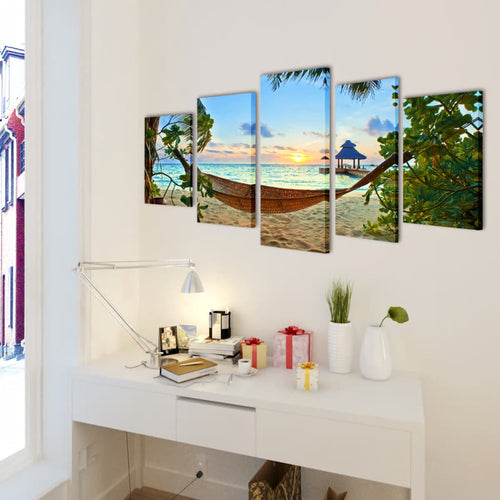 Bilder Dekoration Set Hängematte