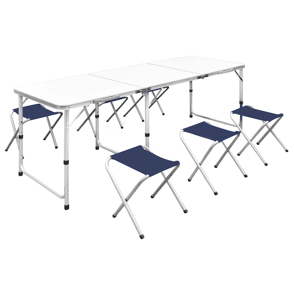 Camping Zusammenklappbar Höhenverstellbar Aluminium