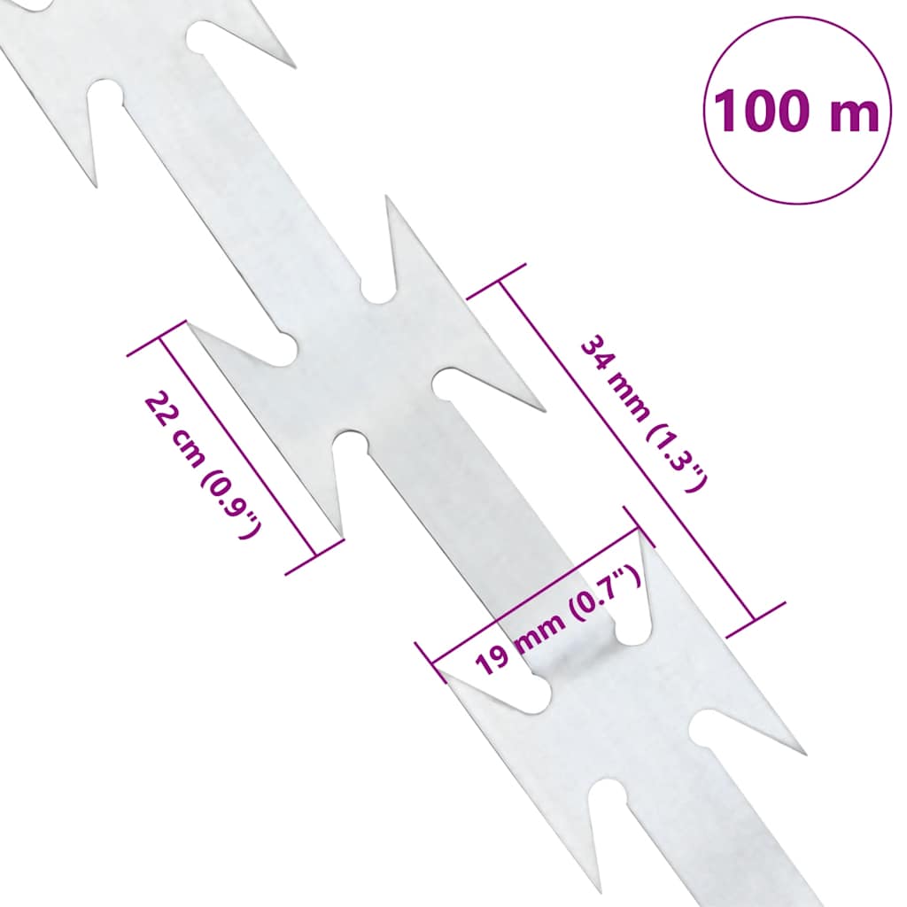 Bto-22 Nato-Klingendraht Stahl
