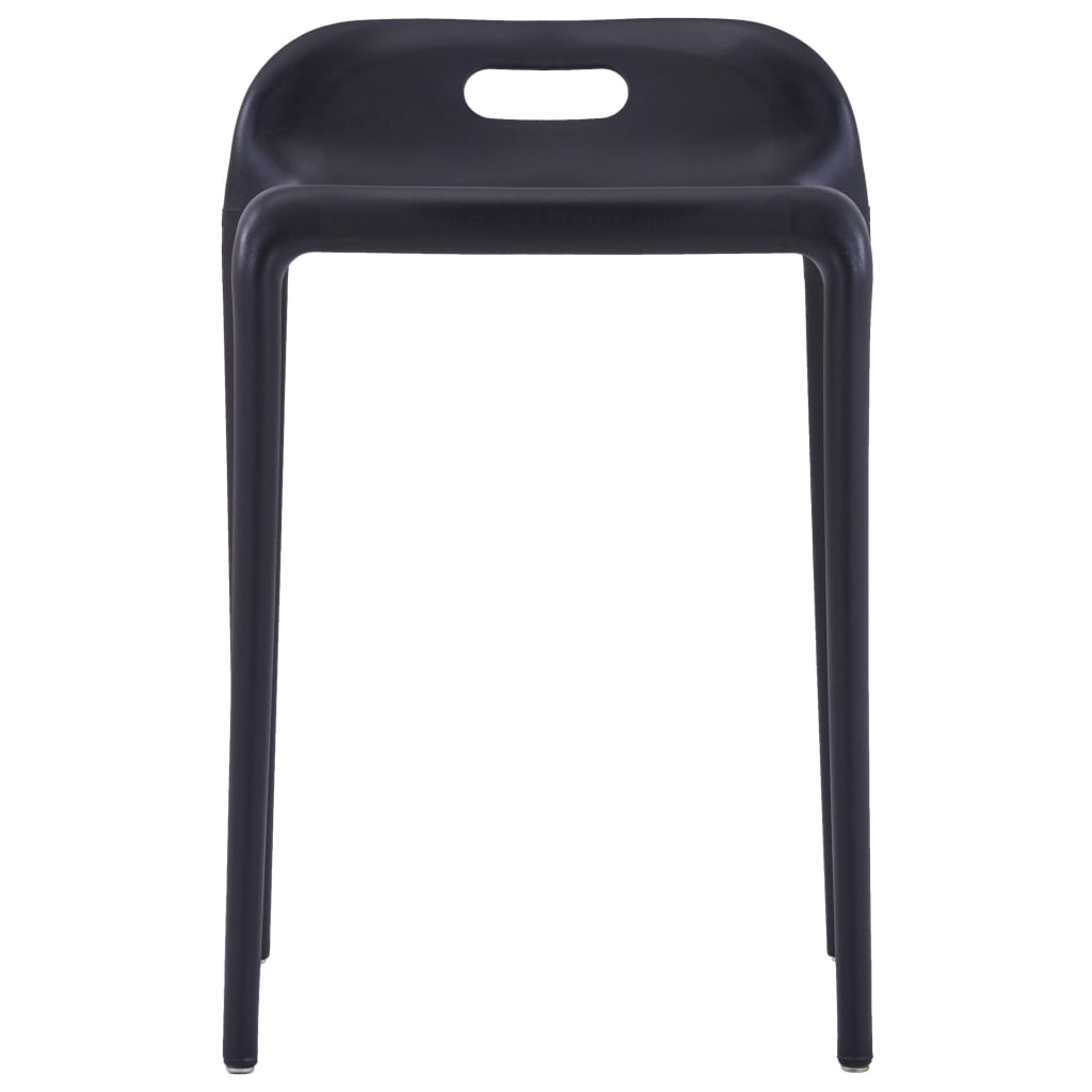 Stapelbare Hocker 4 Stk. Kunststoff