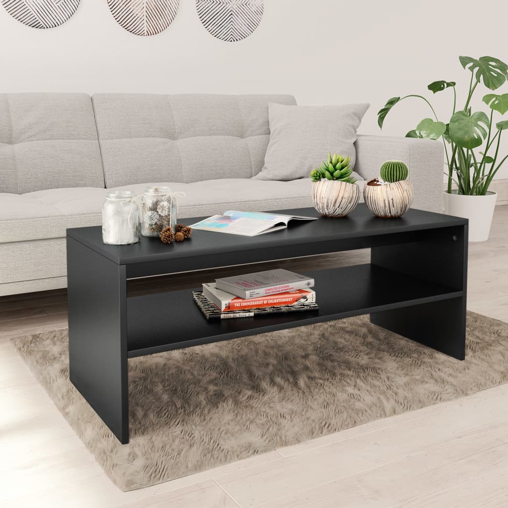 Couchtisch Beton Grau Holzwerkstoff