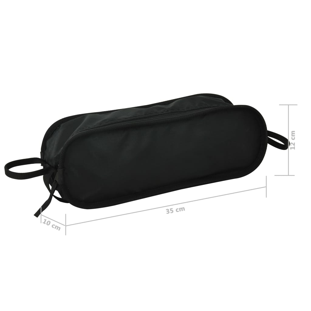 Klappbare Campingstühle 2 Stk. Mit Tragetasche 54X50X65 Cm Alu
