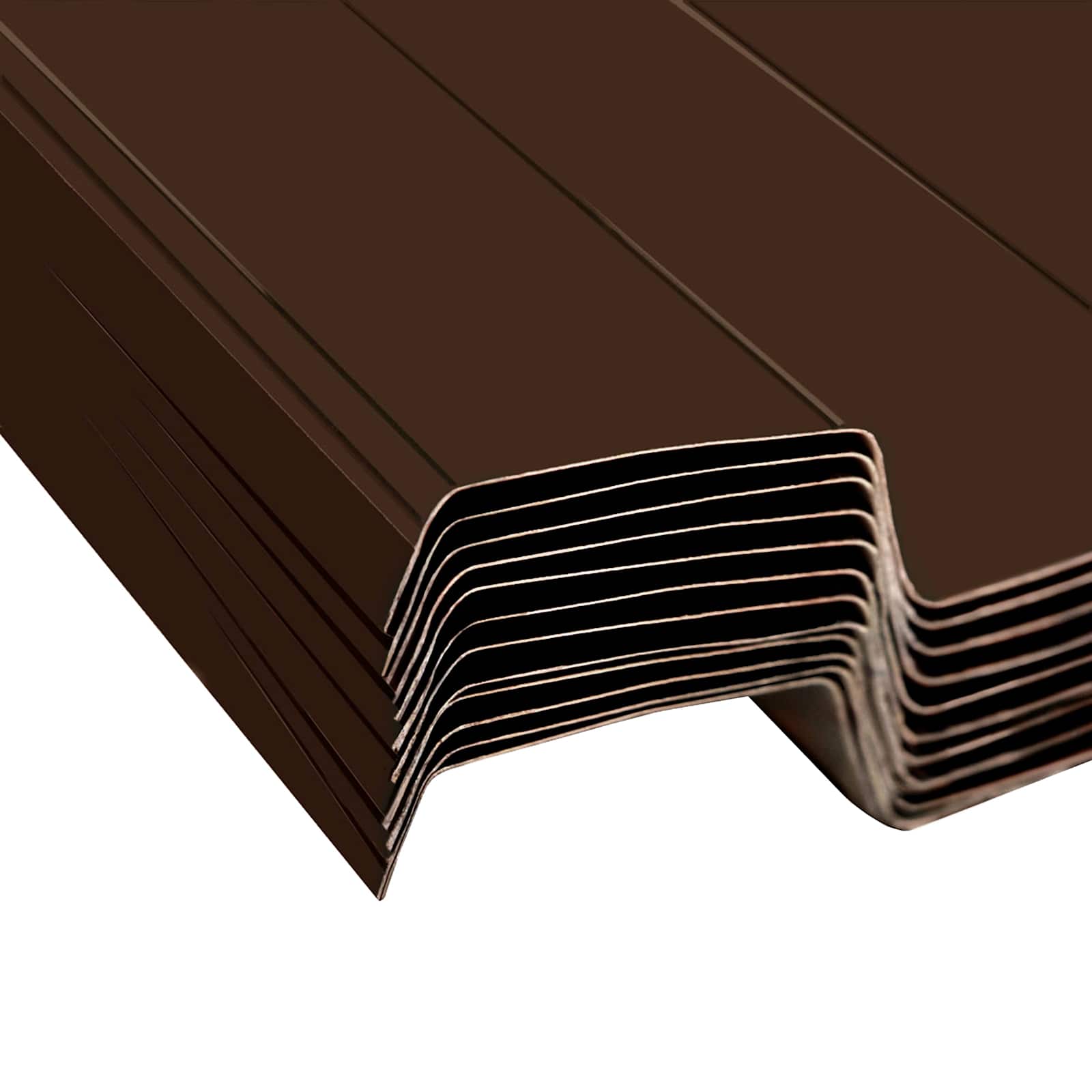 Dachpaneel 12 Pcs 129 X 45 Cm Verzinkter Stahl