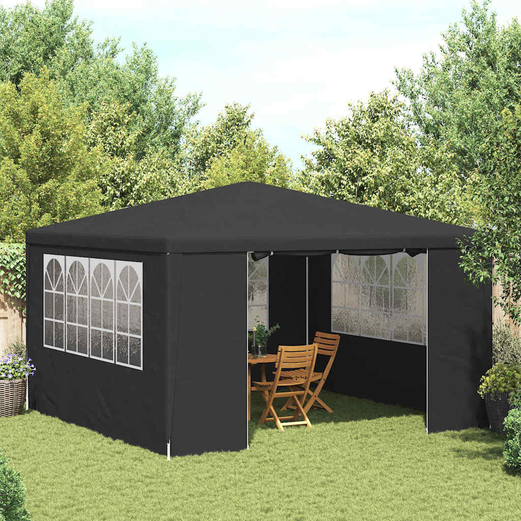 Party-Zelt 250 X 250 X 240 Cm Pe Und Stahl