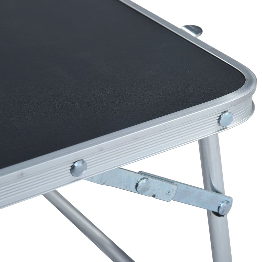 Klappbarer Campingtisch Aluminium 60 X 40 Cm