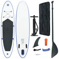 Sup-Board-Set Aufblasbar Und Weiß