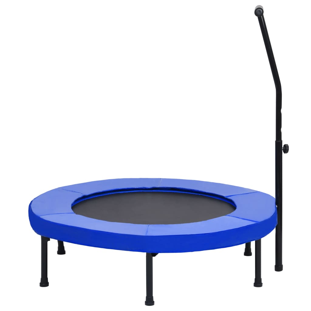 Fitness Trampolin Mit Griff Und Sicherheitspolster