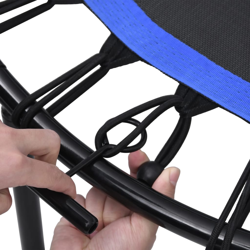 Fitness Trampolin Mit Griff Und Sicherheitspolster
