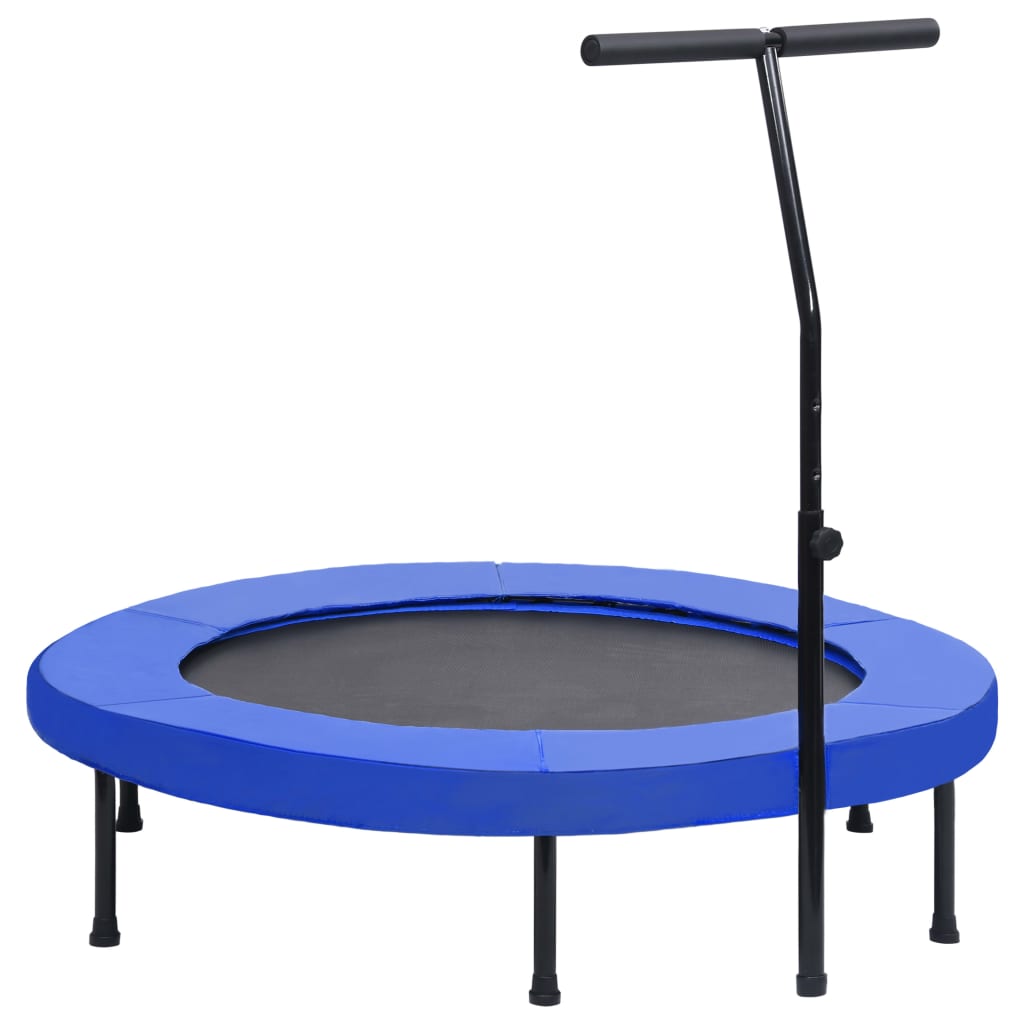 Fitness Trampolin Mit Griff Und Sicherheitspolster
