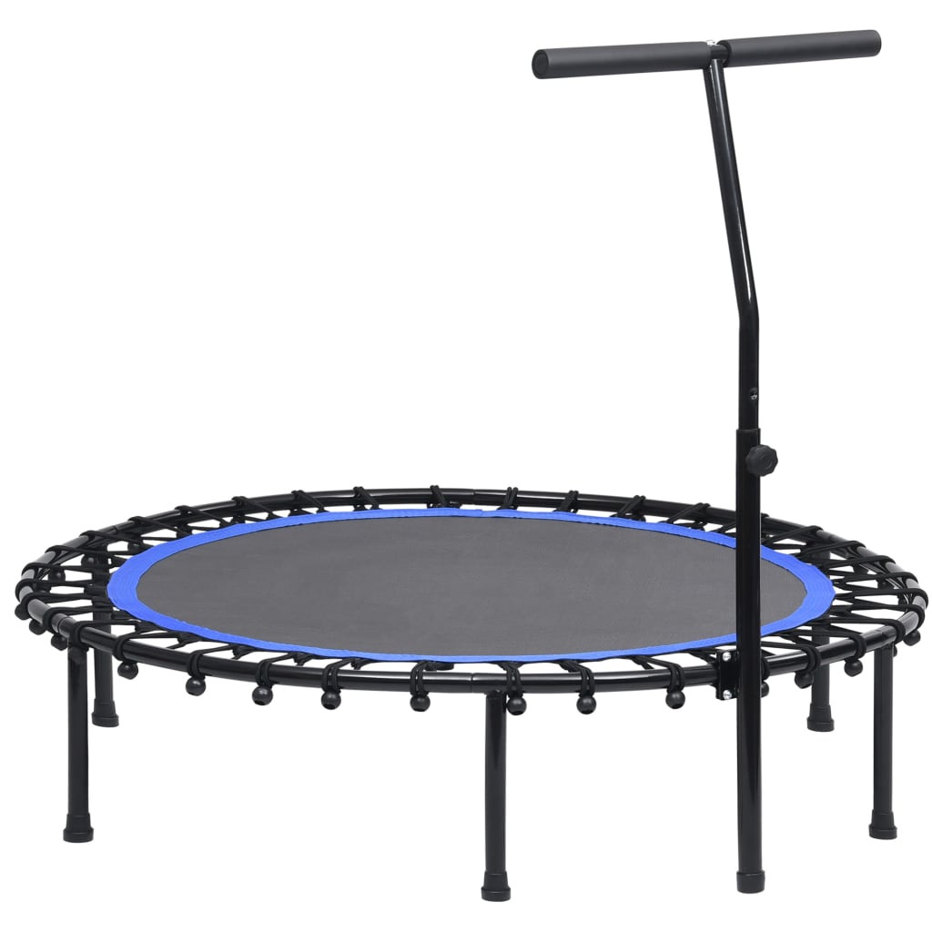 Fitness Trampolin Mit Griff Und Sicherheitspolster