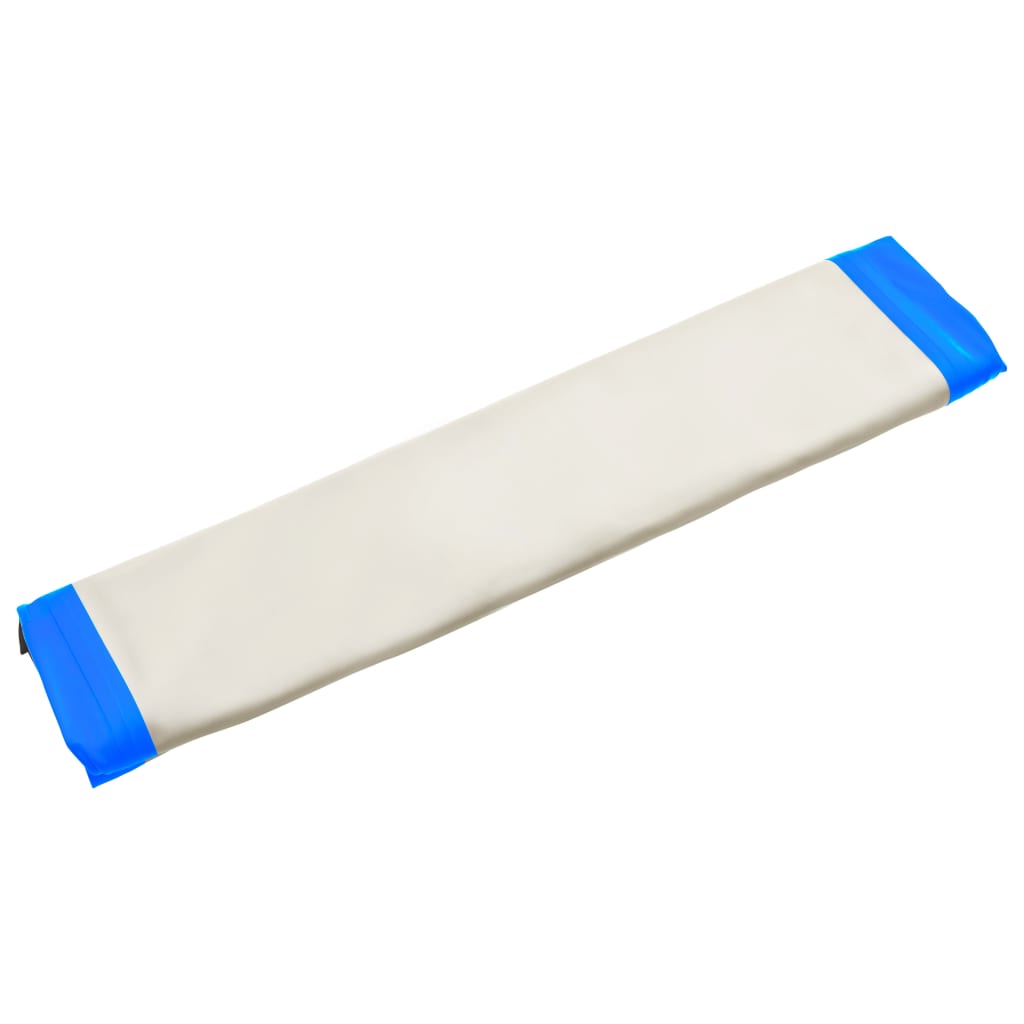 Aufblasbare Schwimmmatte Blau Und Weiß