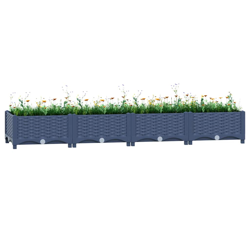 Gartenpflanzer 160 X 40 X 48 Cm Pp