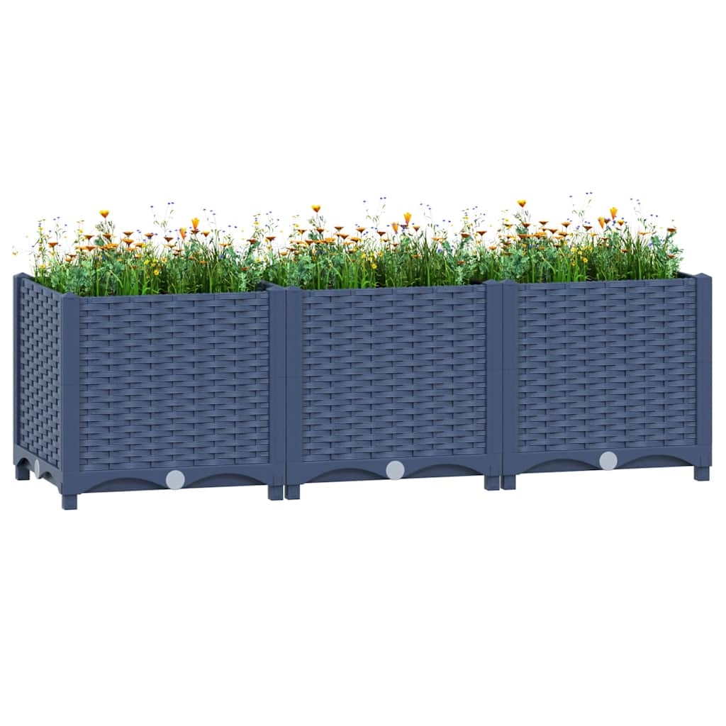Gartenpflanzer 160 X 40 X 48 Cm Pp