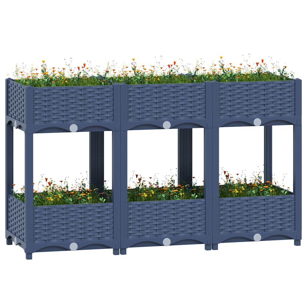 Gartenpflanzer 160 X 40 X 48 Cm Pp