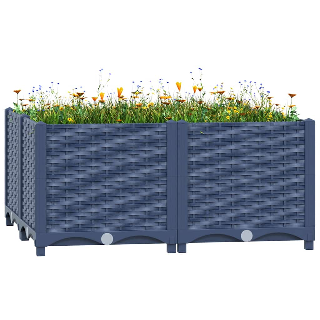 Gartenpflanzer 160 X 40 X 48 Cm Pp