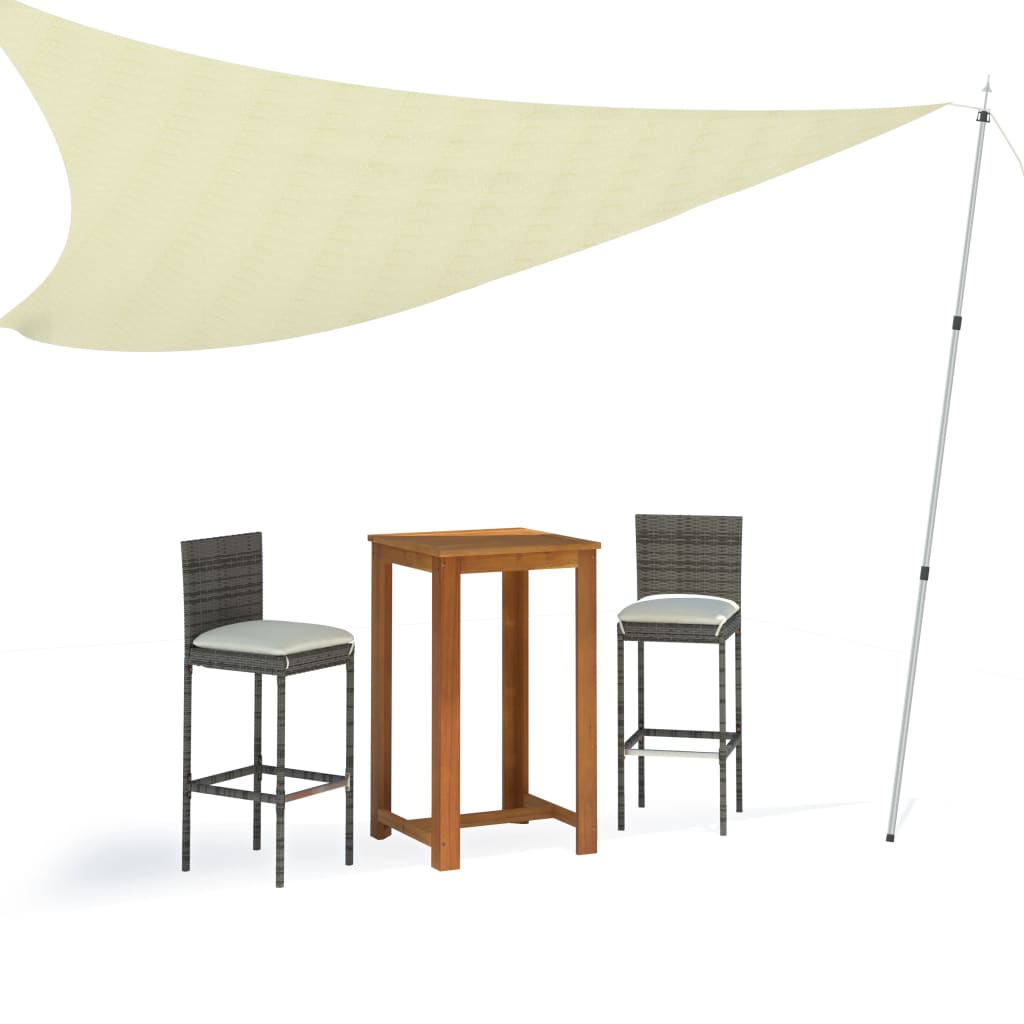 Teleskop-Tarpstange 102-260 Cm Aluminium