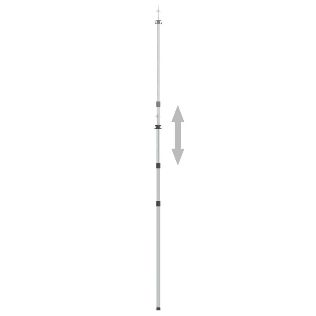 Teleskop-Tarpstange 102-260 Cm Aluminium