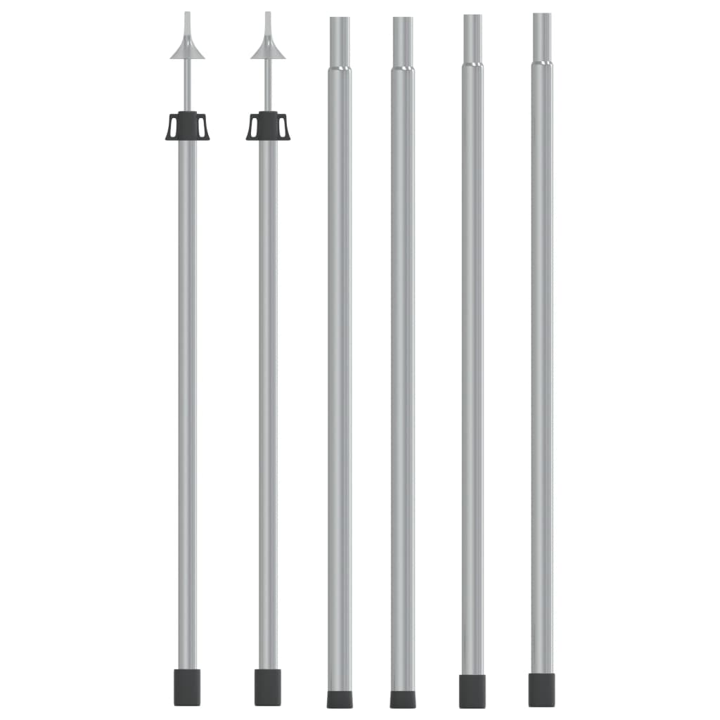 Teleskop-Tarpstange 102-260 Cm Aluminium