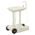 Camping-Handwaschbecken Mit Spender 35 L Grau