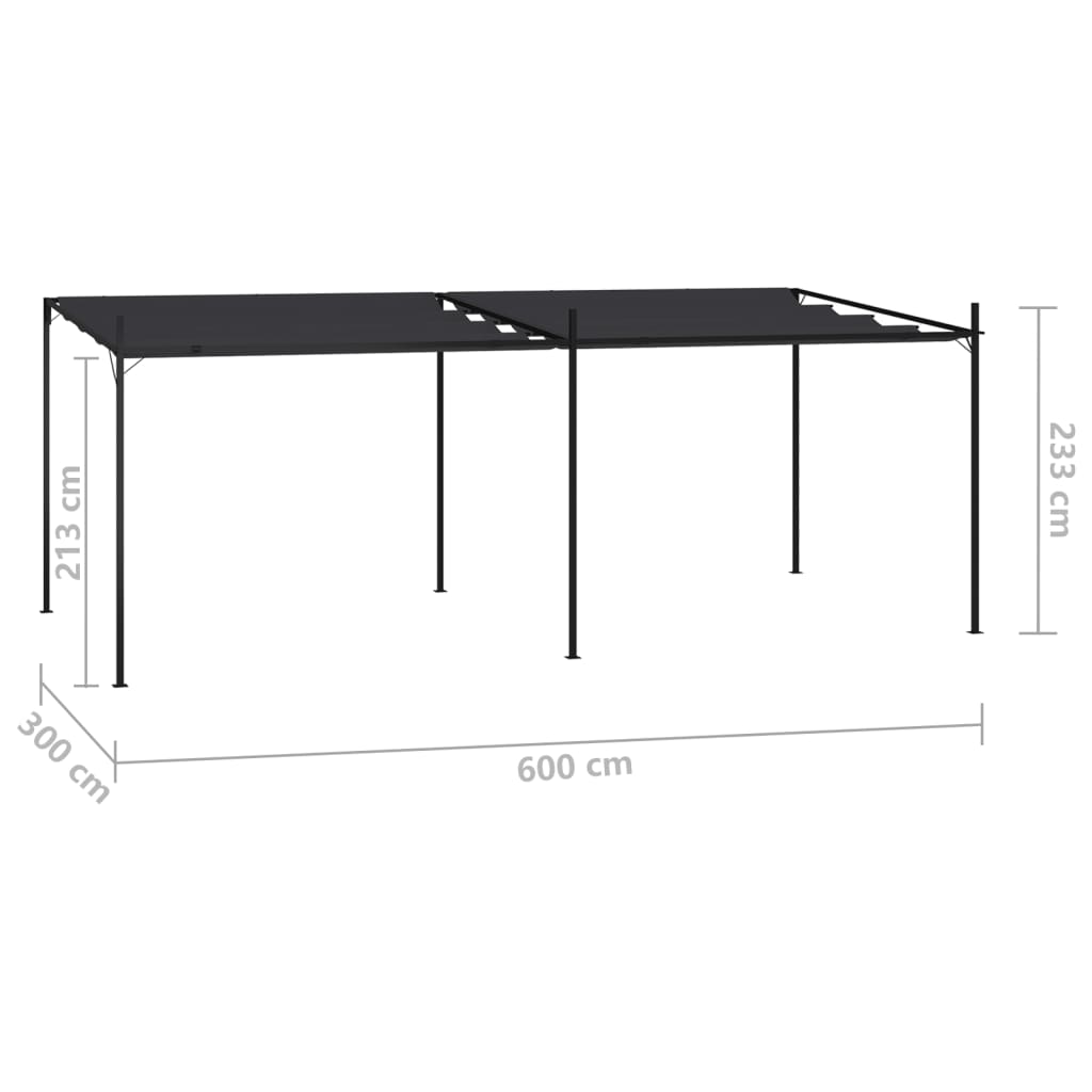 Pavillon Mit Ausziehbarem Dach