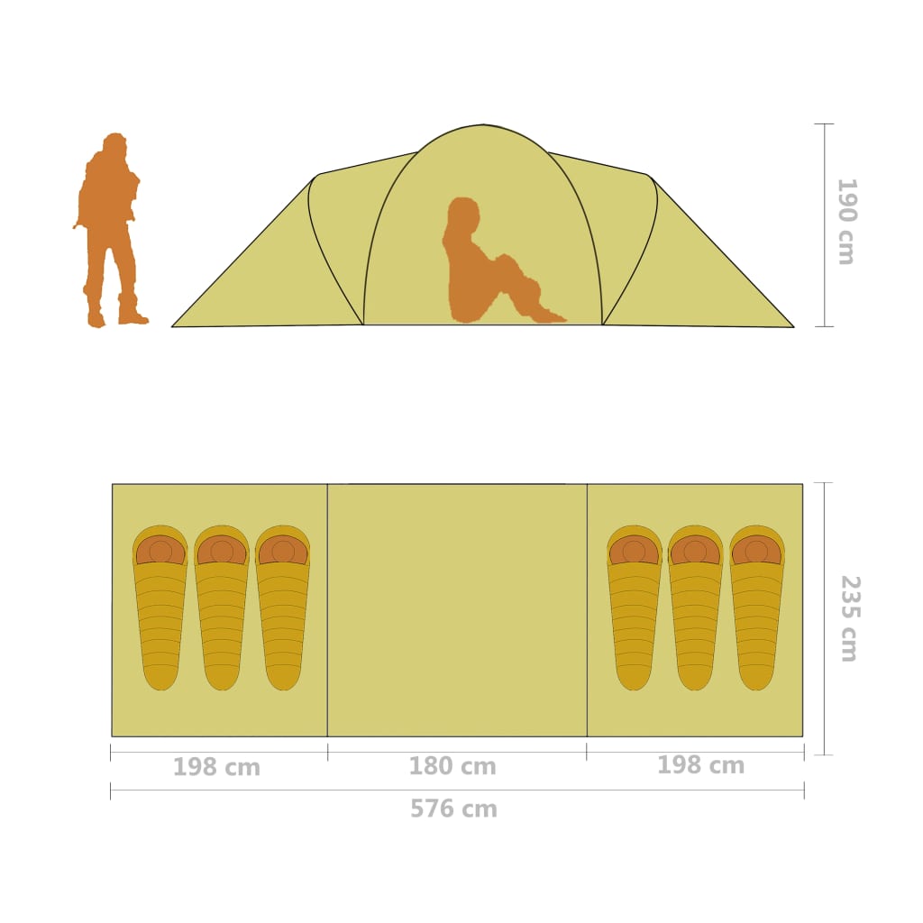 Campingzelt 6 Personen