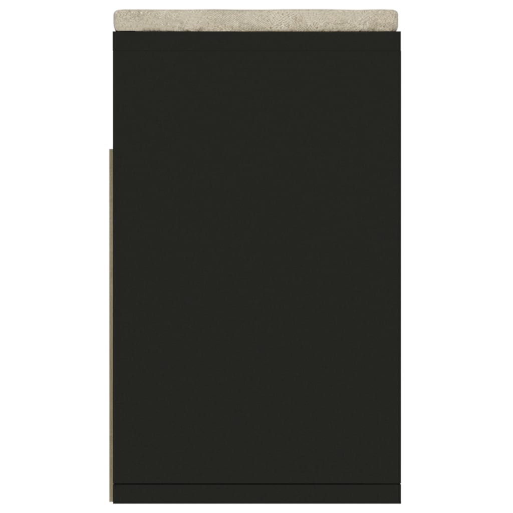 Schuhbank Mit Kissen 104X30X49 Cm Holzwerkstoff