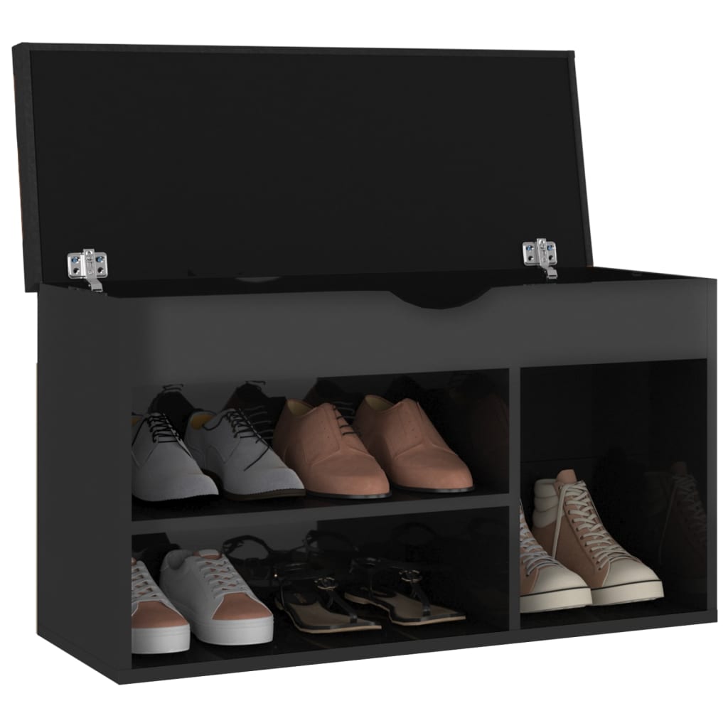 Schuhbank Mit Kissen 80X30X47Cm Holzwerkstoff