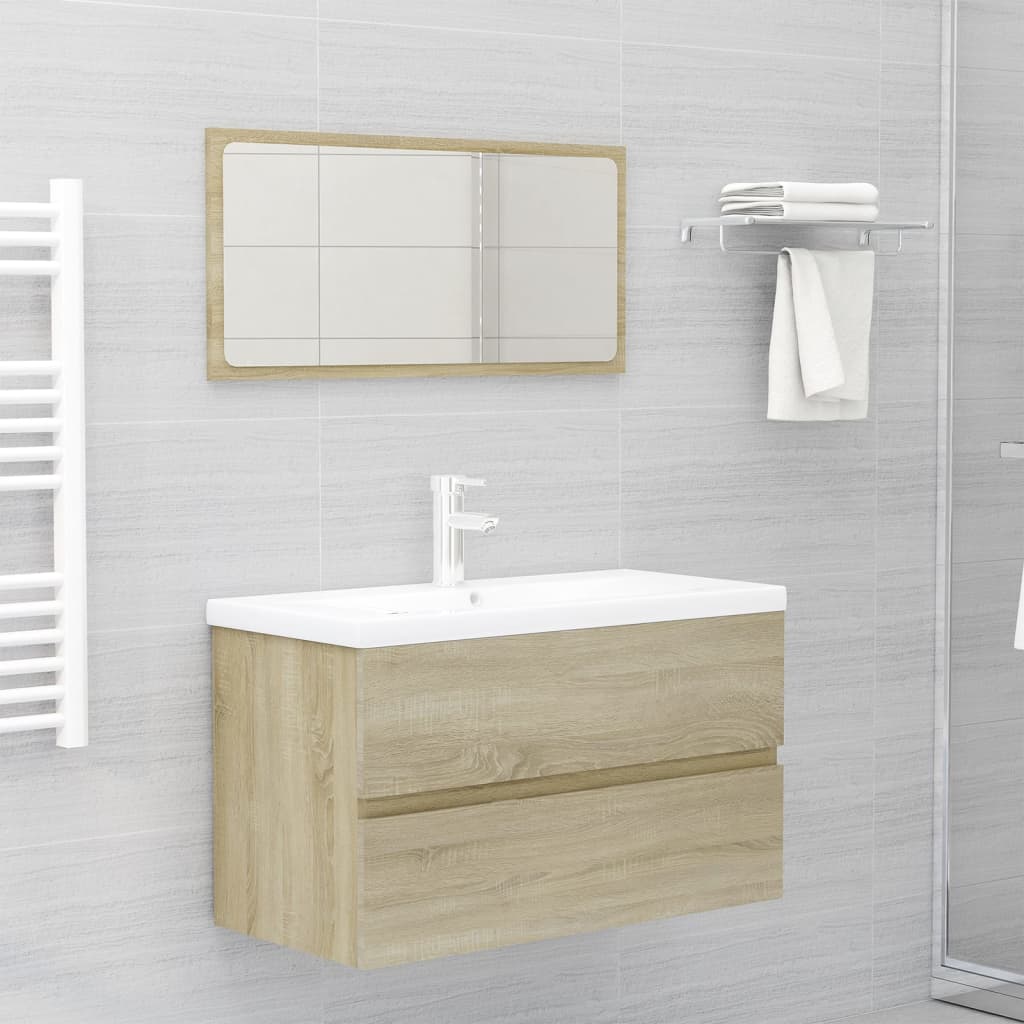 Badezimmermöbel-Set 3 Stk. 61 X 39 X 45 Cm