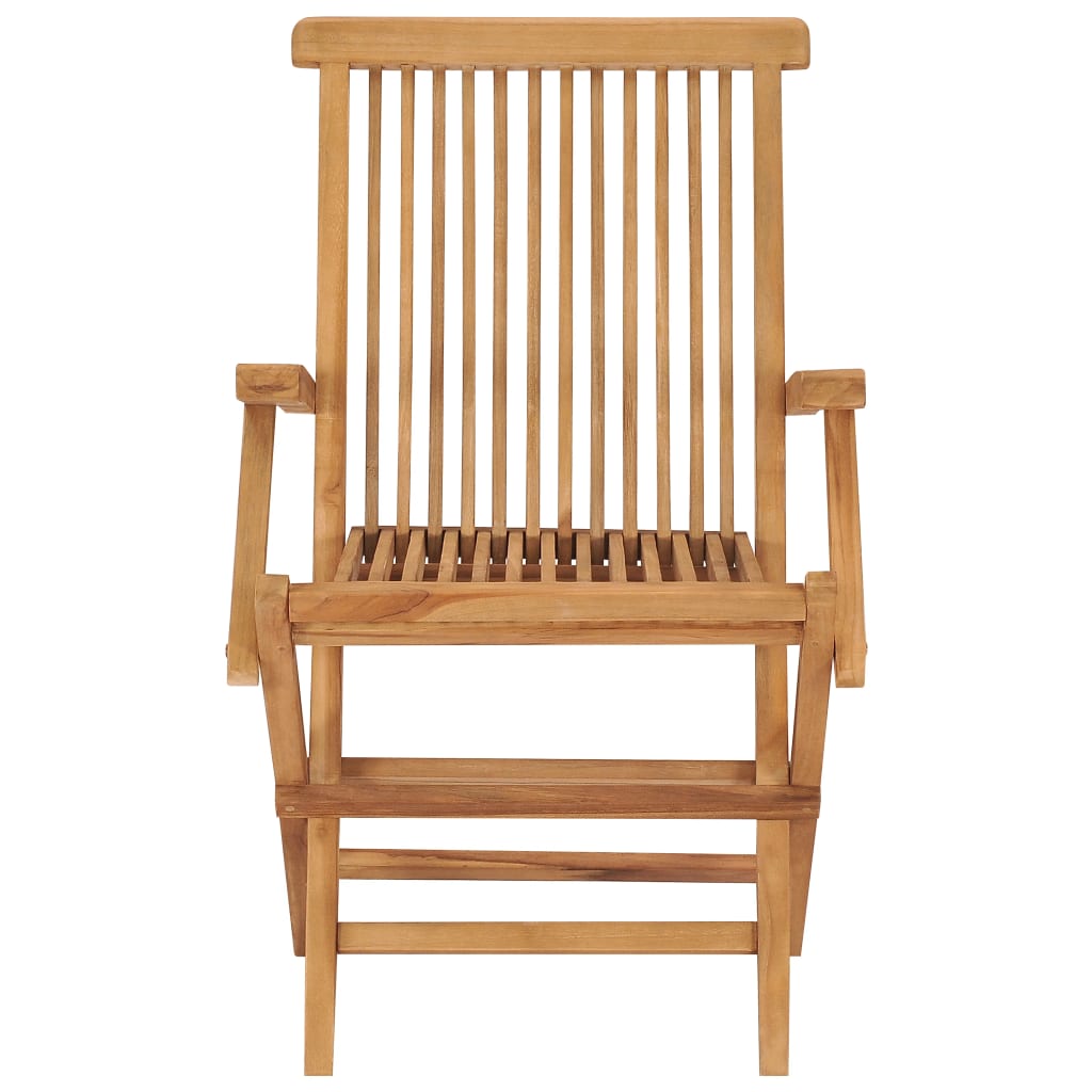 Gartenstühle Mit En Kissen 8 Stk. Massivholz Teak
