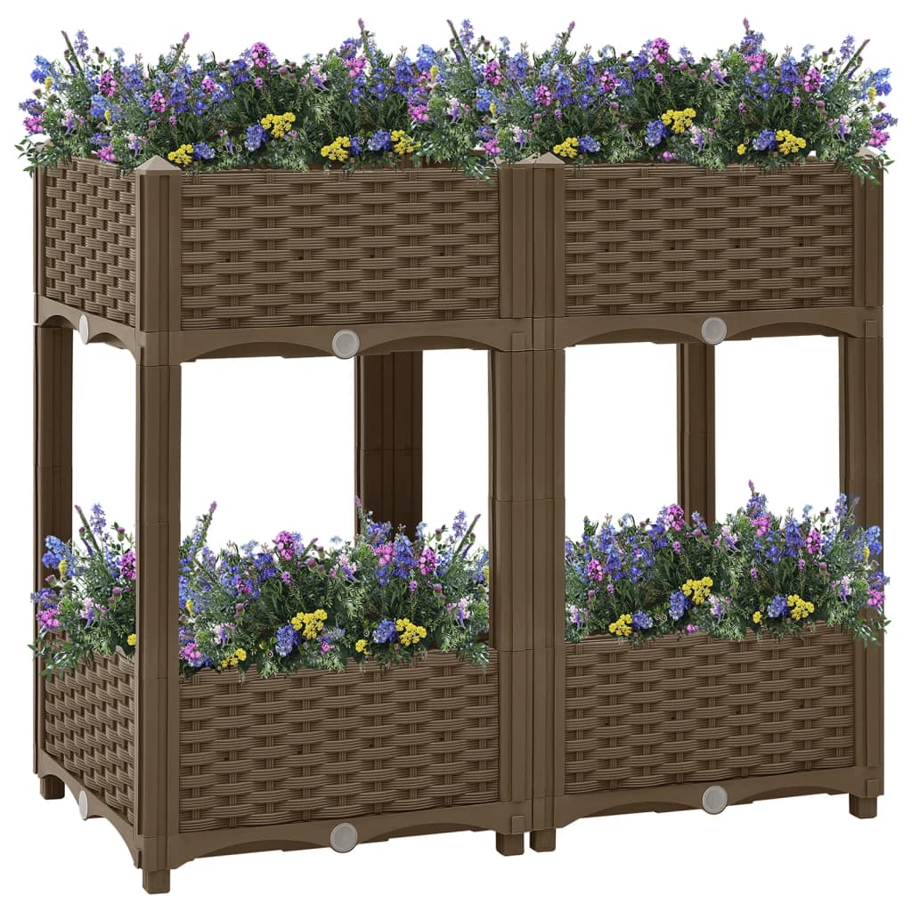 Gartenpflanzer 160 X 40 X 48 Cm Pp