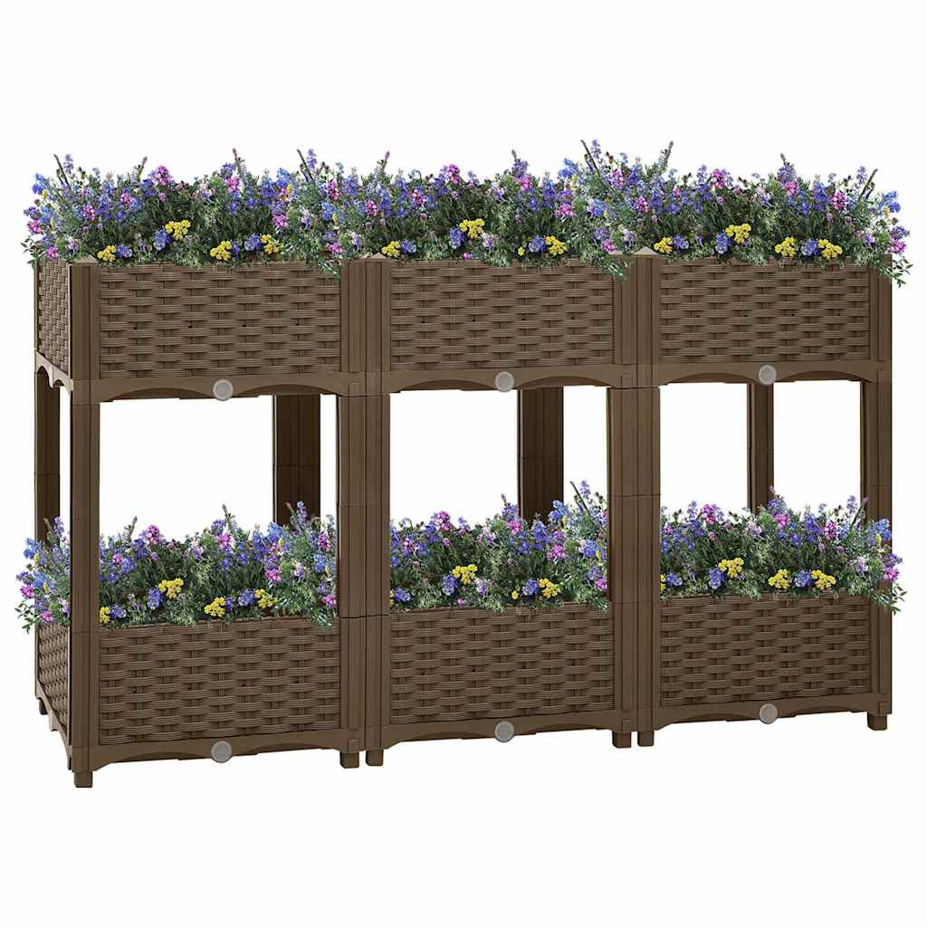 Gartenpflanzer 160 X 40 X 48 Cm Pp