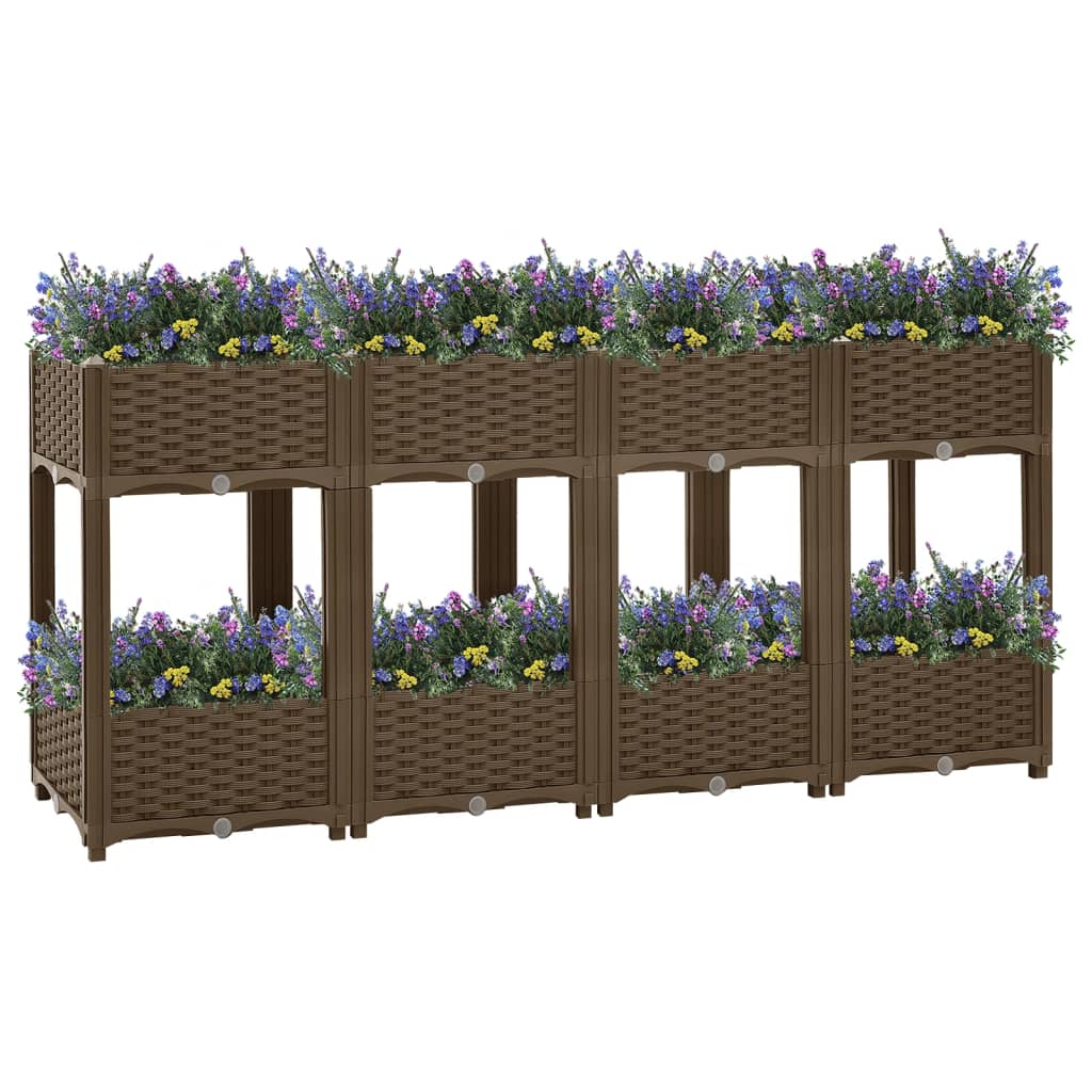 Gartenpflanzer 160 X 40 X 48 Cm Pp