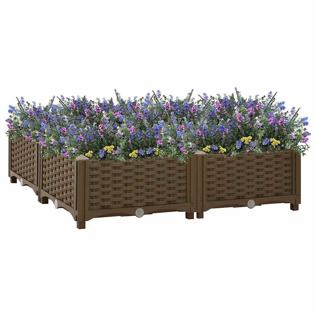 Gartenpflanzer 160 X 40 X 48 Cm Pp