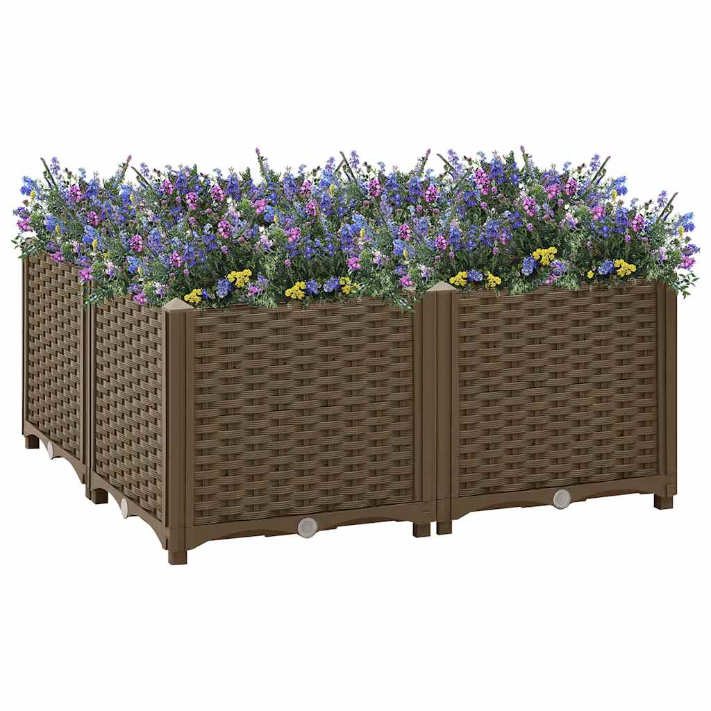 Gartenpflanzer 160 X 40 X 48 Cm Pp