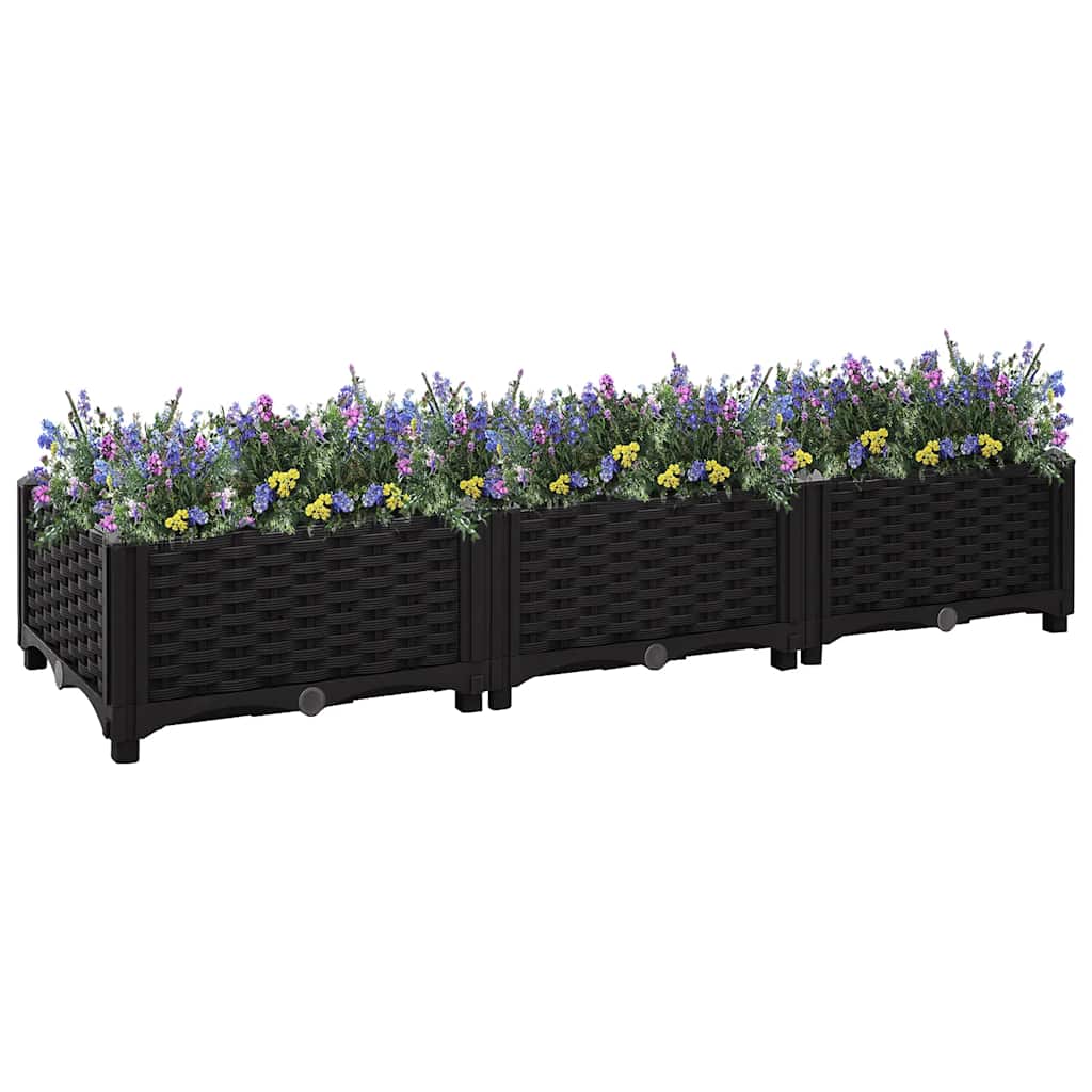 Gartenpflanzer 160 X 40 X 48 Cm Pp