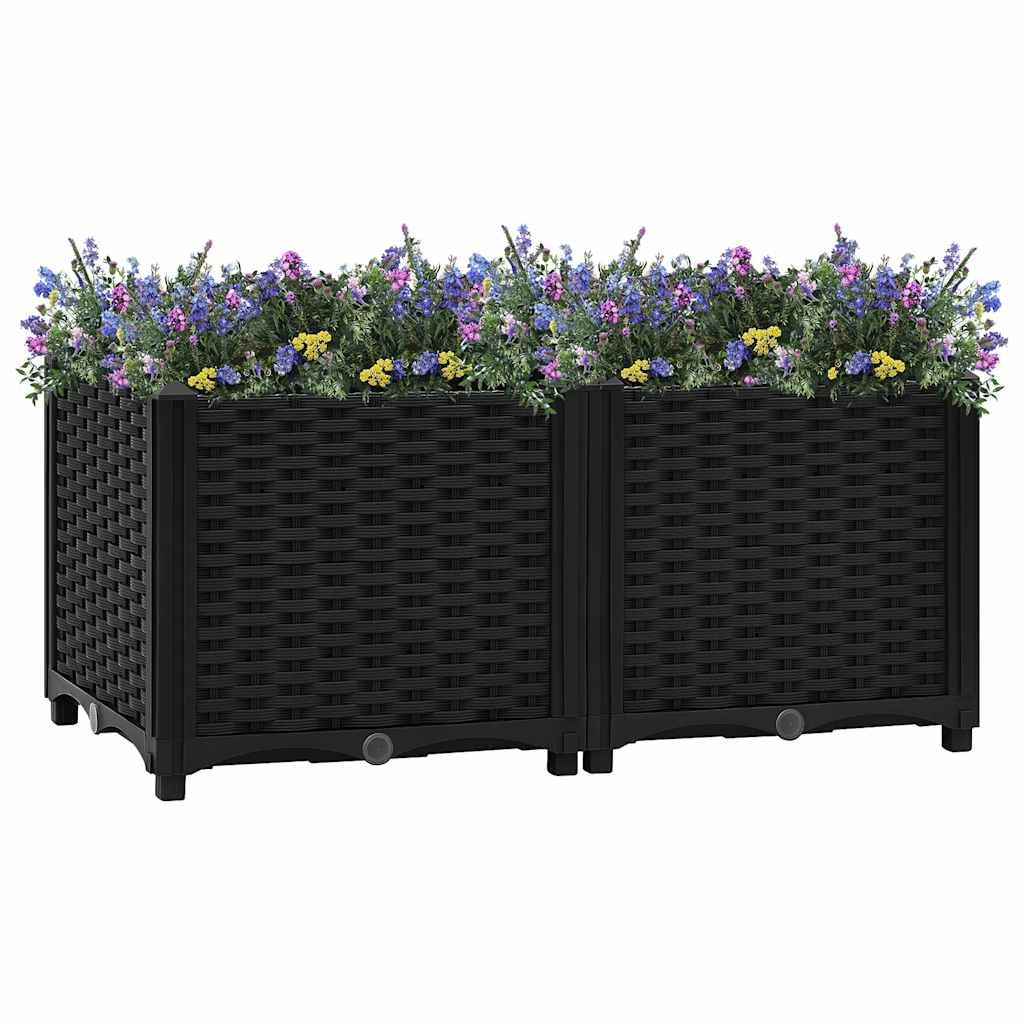 Gartenpflanzer 160 X 40 X 48 Cm Pp