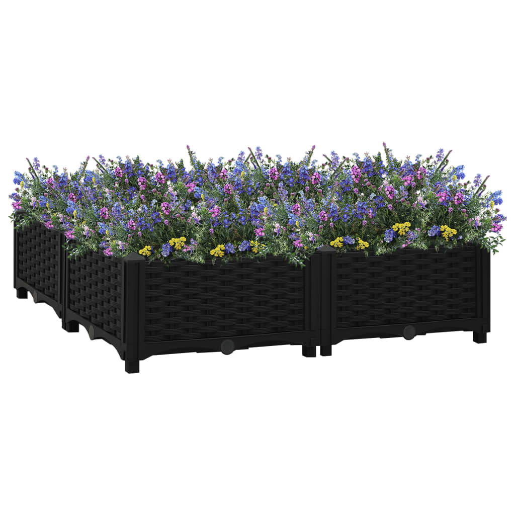 Gartenpflanzer 160 X 40 X 48 Cm Pp